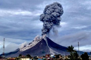 Gunung Merapi Sinabung, Tanah Karo, Sumatera Utara