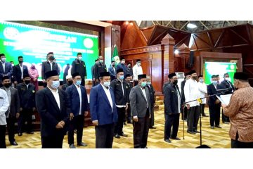 Pimpinan Pusat Dewan Dakwah Islamiyah Lantik Pengurus Provinsi Aceh