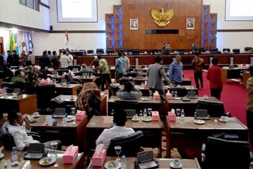 Suasana Aula DPR Aceh.