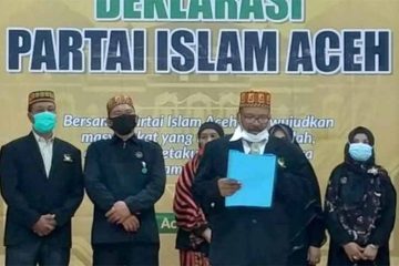 Deklarasi Partai Islam Aceh (PAI) di Banda Aceh