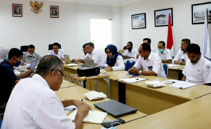 Dewan Pengawas Gelar Rapat Evaluasi Kinerja BPKS Triwulan I Tahun Anggaran 2021