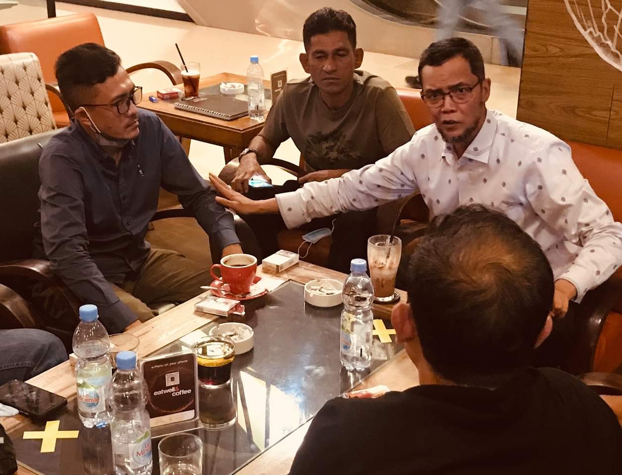 Wakil Ketua DPRK Abdya Silaturrahmi dengan T.A. Khalid, Bahas Kendala Pupuk Subsidi
