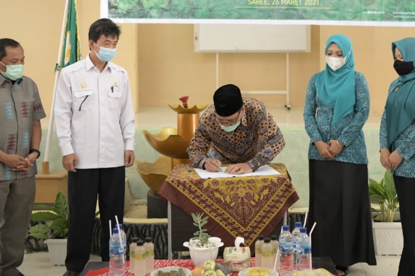 Dukung Pertanian Organik, TP-PKK Aceh dan Maporina Teken MoU