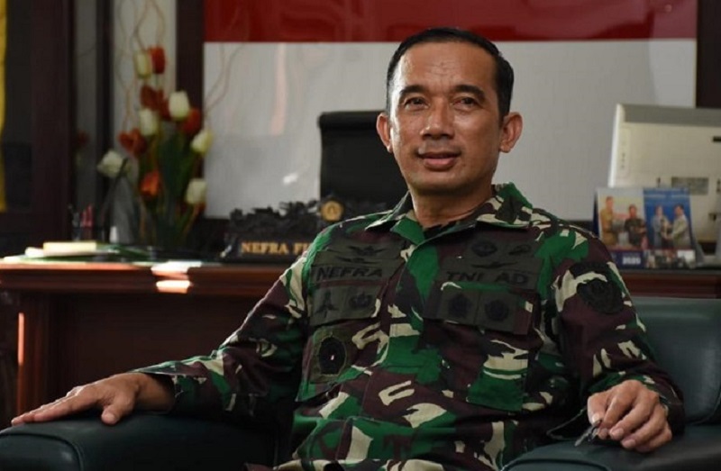 Wakil Inspektur Kodiklatad, Brigjen TNI Nefra Firdaus