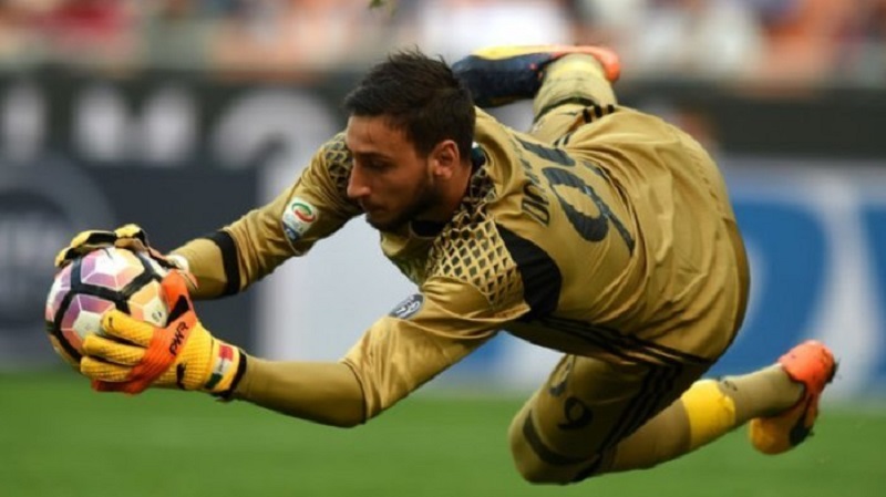Kiper AC Milan, Gianluigi Donnarumma, (Foto: tribunnews.com)