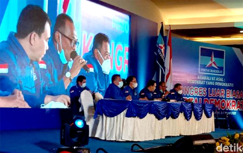 Moeldoko Ketua Umum DPP Partai Demokrat Versi KLB