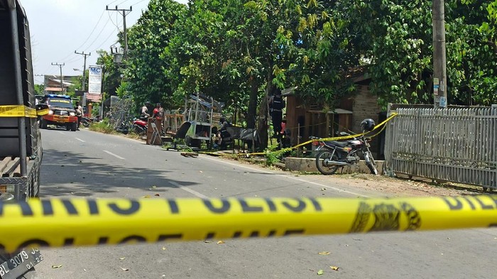 Foto: Lokasi ledakan di Banda Aceh (Agus Setyadi-detikcom)