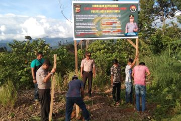Polisi Himbau Masyarakat Tidak Buka Lahan Dengan Membakar