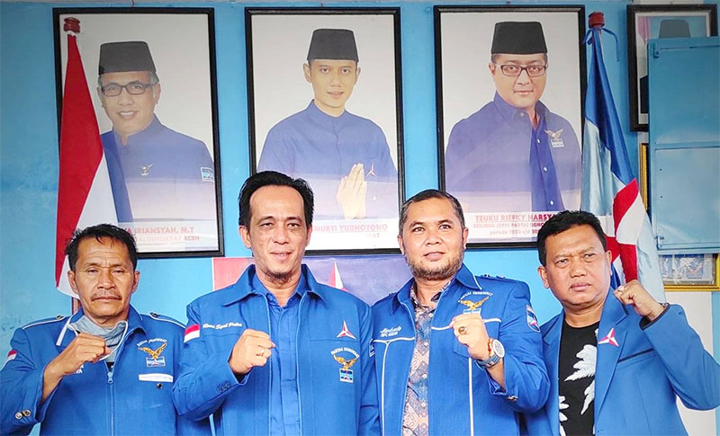DPC Demokrat Abdya Tegas Tolak KLB, Setia dan Patuh Pada AHY