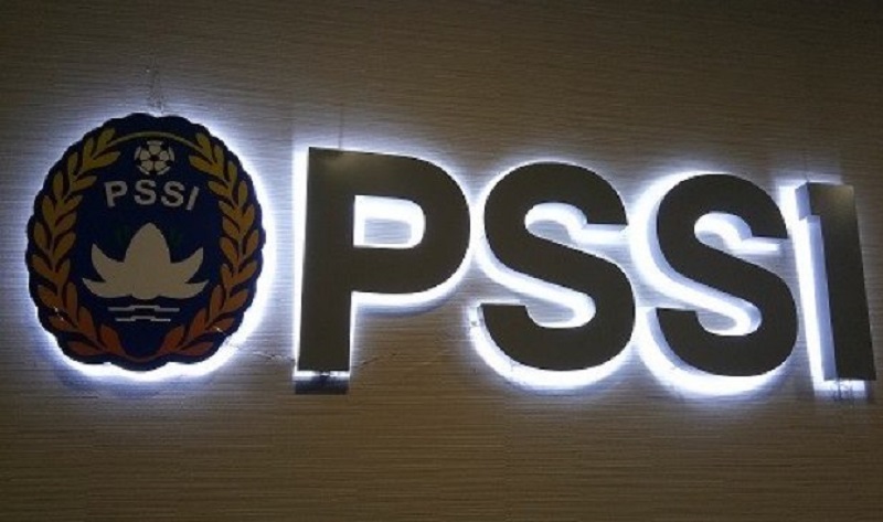 Logo PSSI (Adie Prasetyo Nugraha/Suara.com).