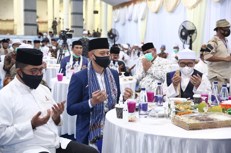 Silaturahmi Ulama Dayah Se-Aceh, AHY Dengar Aspirasi Ulama
