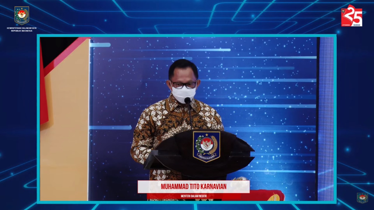 Hari Otonomi Daerah ke-25, Mendagri Minta Penangan Pandemi Paralel dan Simultan