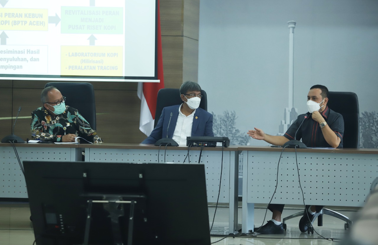 Kementan Ajak USK Kembangkan Kopi Gayo