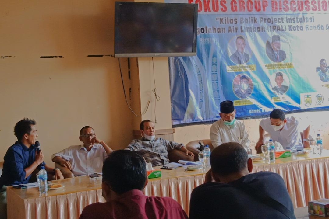 Kilas Balik Proyek IPAL, ASC Gelar FGD di Banda Aceh