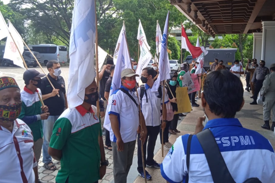 FSPMI Aceh Minta MK Batalkan UU Cipta Kerja