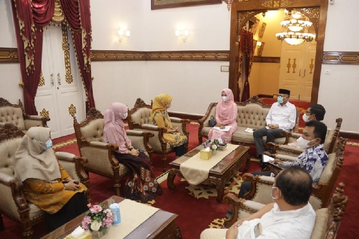 Terima Kunjungan Kemendikbud, Gubernur Aceh Konsen Wujudkan Pemerataan Mutu Pendidikan