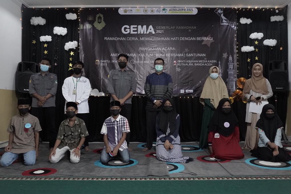 Berbagi Kasih, Himadipa Gelar Gemerlap Ramadhan di Panti Asuhan Media Kasih Putra