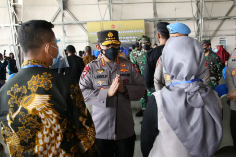 Kapolri Tawarkan Anak Prajurit Awak KRI Nanggala 402 Jadi Polisi