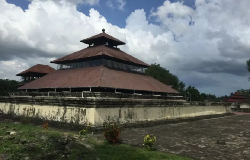 Masjid Tua Indrapuri Aceh Besar. ANTARA.