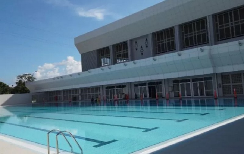Venue Aquatic PON Papua. ANTARA/Dokumentasi Kementerian PUPR.