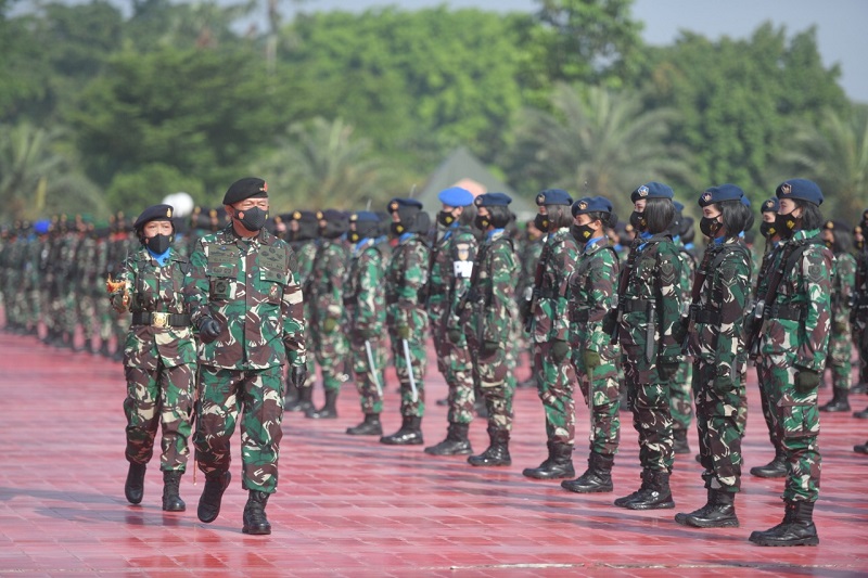 Wakasad Hadiri Apel Bersama Wanita TNI di Hari Kartini