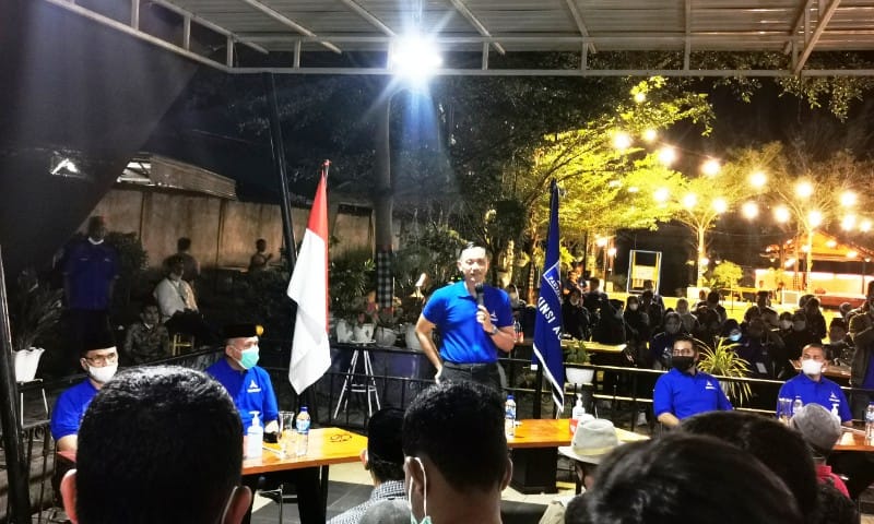 Agus Harimurti Yudhoyono di Bireuen. (foto: Nukilan.id)