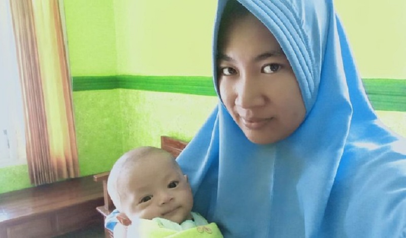 Bayi di Brebes bernama Dinas Komunikasi Informatika Statistik. (Foto: dok. keluarga)