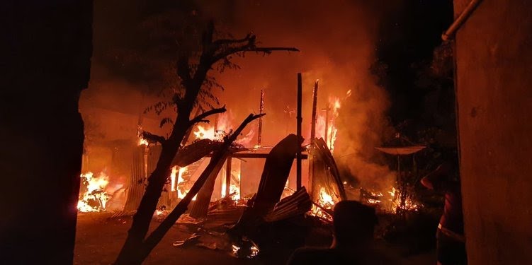 Gudang Logistik Pertamina Rantau Aceh Tamiang Terbakar