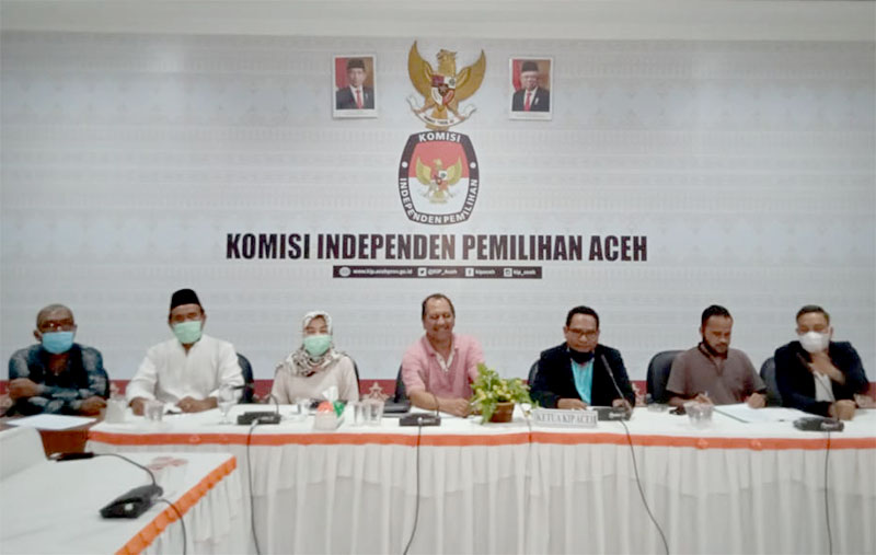 KIP Aceh Siap Serahkan Anggaran Pilkada kepada DPRA, Selanjutnya DPRA Serahkan Pada Gubernur