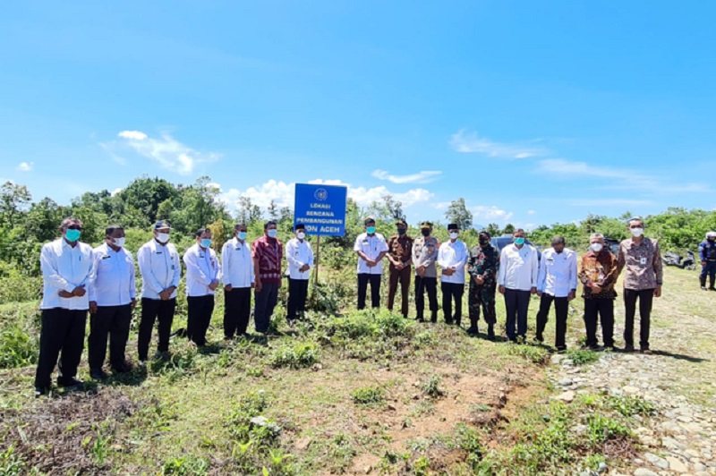 Rencana lokasi pembangunan kampus IPDN Aceh.  Foto: kumparan.com