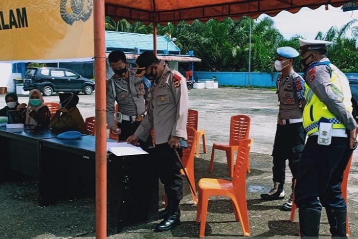 Larangan Mudik Lebaran, Pos Perbatasan Aceh-Sumut Sepi