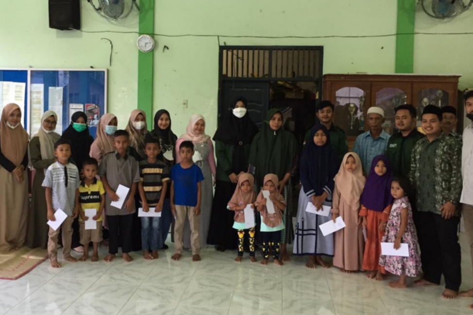 Luncurkan Program “Sawe Gampong”, PB HIMABIR Santuni Anak Yatim di Gampong Blang Keutumba