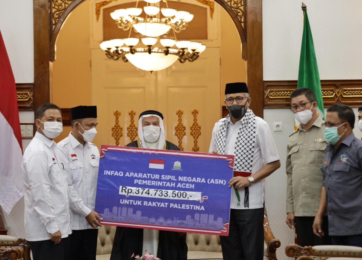 Pemerintah Aceh Kecam Kebiadaban Zionis Yahudi Terhadap Palestina