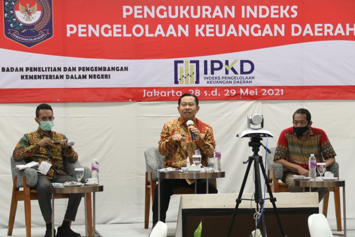 Badan Litbang Kemendagri Selenggarakan Bimtek Pengukuran IPKD