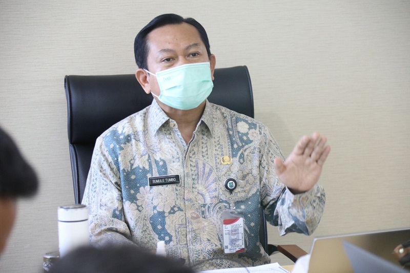 Kepala Pusat Litbang Pembangunan dan Keuangan Daerah, Sumule Tumbo. (Foto: Ist)