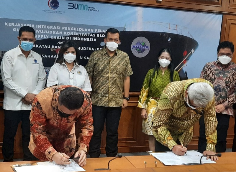 BPKS Dan PT Krakatau Bandar Samudera Teken MoU Pengelolaan Pelabuhan ...