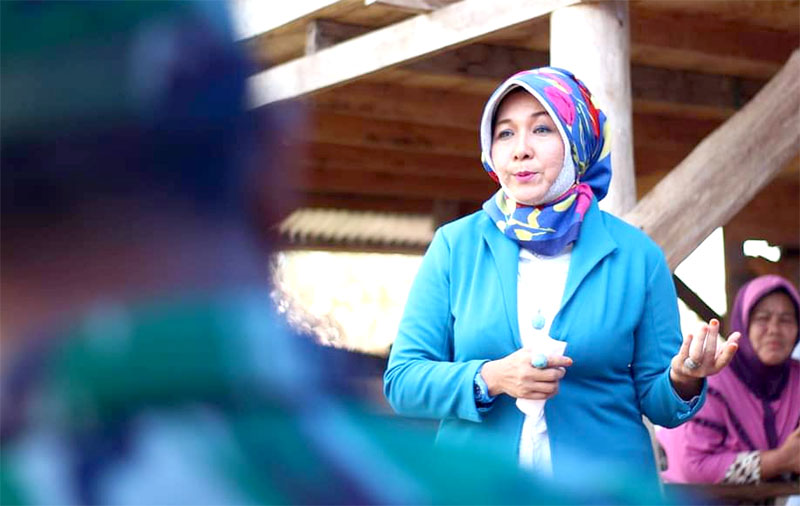 Ketua Kaukus Perempuan Politik Indonesia (KPPI) Aceh Hj, Ismaniar, SE. (Foto: Rakyat Aceh)