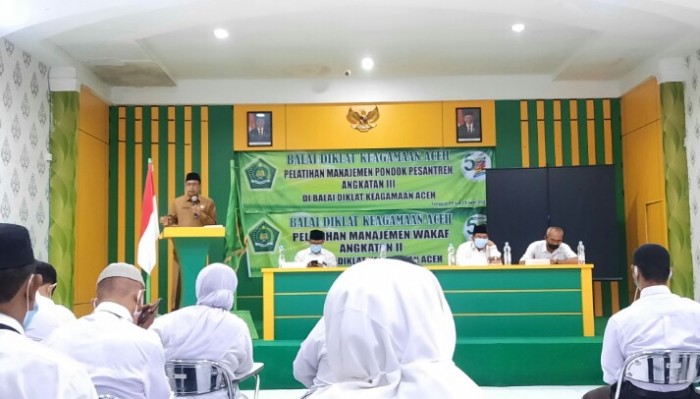 Kakanwil Kemenag Aceh Buka Dua Pelatihan di BDK