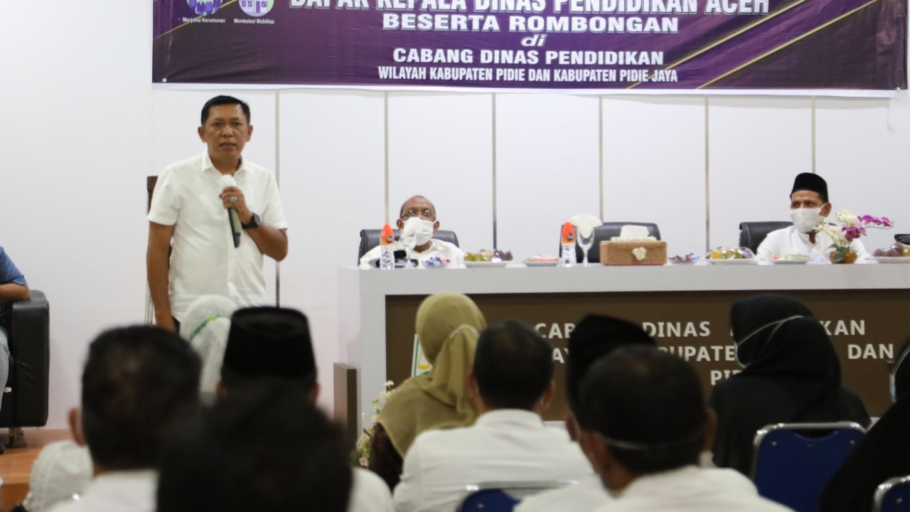 Kelulusan Masuk 10 Besar Nasional, Kadisdik Aceh Apresiasi Guru dan Tenaga Kependidikan