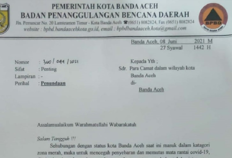 Surat Penundaan