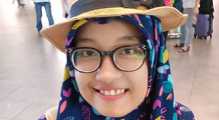 Mahasiswi Jurusan Biologi, Fakultas Keguruan Ilmu Pendidikan (FKIP) Universitas Syiah Kuala (USK), Amelia Suberti. (Foto: Dok. Pribadi)