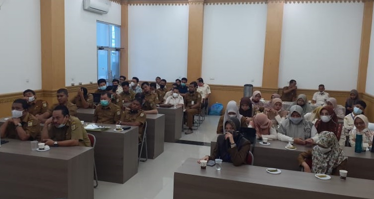 Dinas Komunikasi, Informatika dan Statistik (Diskominfotik) Banda Aceh gelar rapat bulanan, Selasa (22/6/2021)