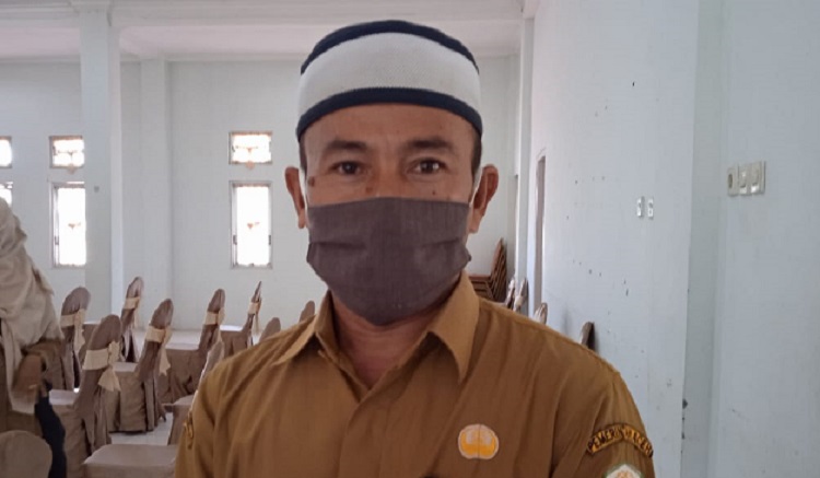 Kepala Sekolah SMA Negeri 1 Kuta Cot Glie, Aceh Besar, Nazaruddin S.Ag, M.Pd. (Foto: Nukilan/AW)