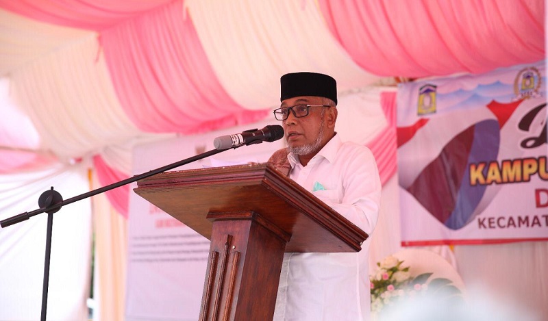 Wakil Bupati Aceh yang akrab disapa Waled Husaini. (Foto: Dok. Ist)