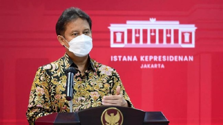 Menkes Budi Gunadi Sadikin ingin semua guru divaksinasi terlebih dahulu sebelum sekolah dibuka di tengah pandemi virus corona (Muchlis - Biro Pers)