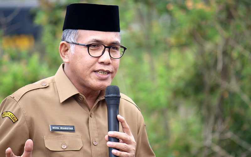 Gubernur Aceh Nova Iriansyah. (Foto: Nukilan.id)