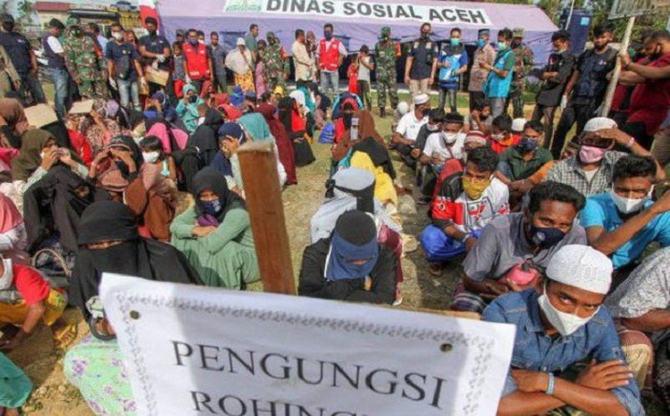 Ilustrasi pengungsi Rohingya (Antara Aceh/Rahmad)
