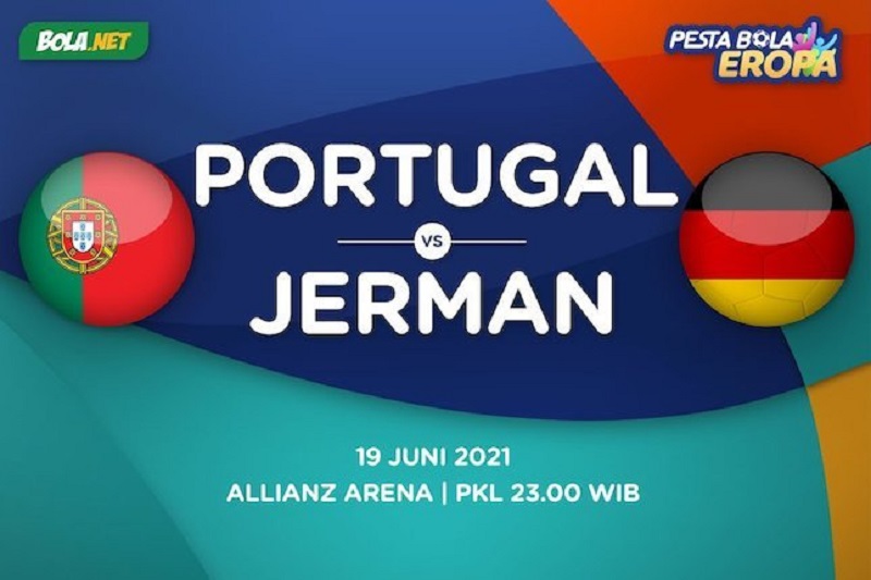 Euro 2020, Portugal vs Jerman (c) Bola.net