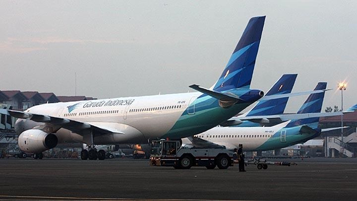 Ilustrasi Garuda Indonesia. Dok. TEMPO/Marifka Wahyu Hidayat