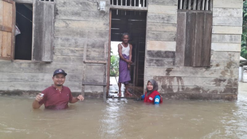 2.353 Kepala Keluarga di Aceh Jaya Terdampak Banjir